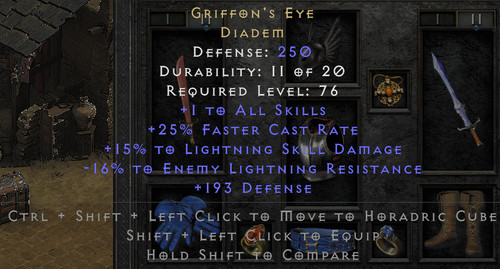 Griffon eye - eye,