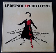 Le Monde D'Edith Piaf - Coffret 9xLP - 33T - Fra 1981 - comme neuf