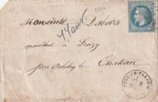 Lettre de Fère en Tardenois