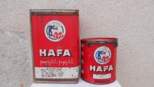 Ancien bidon huile Hafa