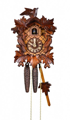 Pendule coucou feuilles - coucou, 5