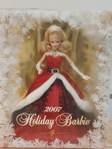 2007 holiday barbie collector - barbie,