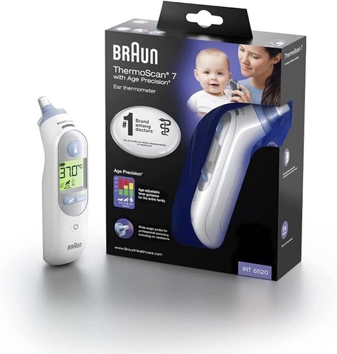 Thermomètre auriculaire braun - thermomètre,