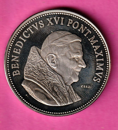 Medaille pape benoit xvi - pape,