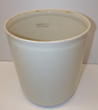 -GRAND POT CERAMIQUE BLANCHE POT GRILLON CHARCUTERIE E BOURGINE LYON? cuisine  D