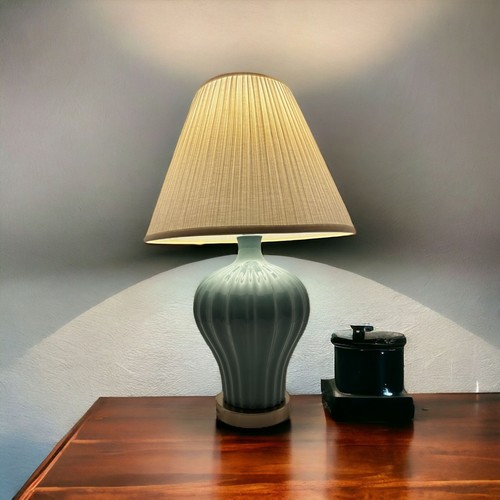 Luminaire blue opaline table - blue,