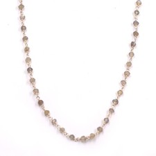 Collier chaîne chapelet en