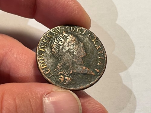 Monnaie louis sol buste - xv, au