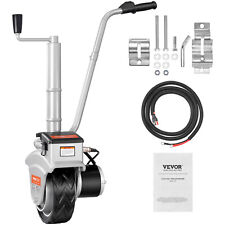 VEVOR Roue Jockey Motorisée Électrique pour Remorque 12 V 350 W Charge 2268 kg