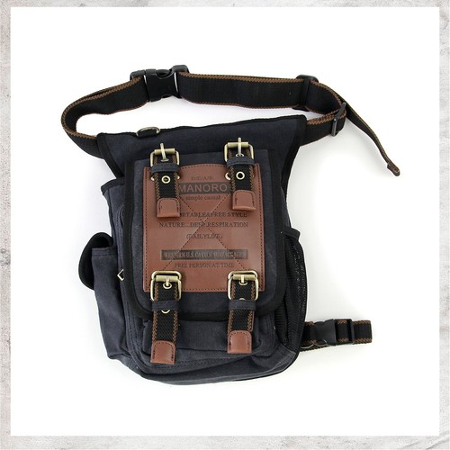 Manoro canvas sac vintage - canvas,