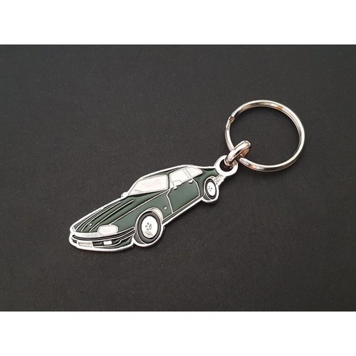 Porte clés profil jaguar xjs - profil,
