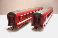 TRAIN HO JOUEF : LOT  VOYAGEURS "CAPITOLE" 1ere  CL LIVRE OCCASION sans boite