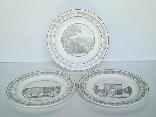 Grandes assiettes faïence - 3,