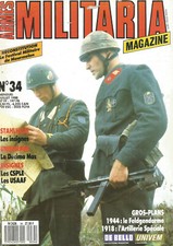 MILITARIA N°34 STAHLHELM → INSIGNES / LE FELDGENDARME / ARTILLERIE SPEC. → 1918