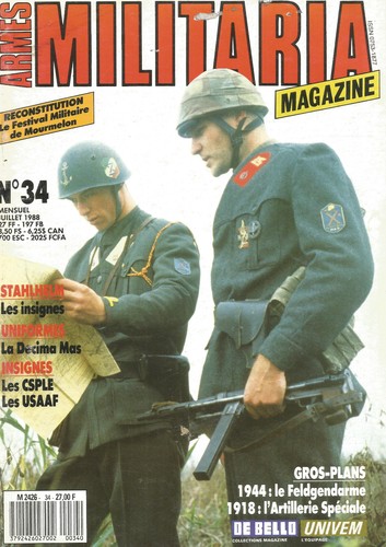 Militaria stahlhelm - n°34, →