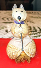 ANCIEN SOUVENIR BORD DE MER  COQUILLAGE VINTAGE figurine animal