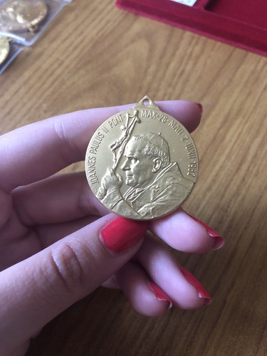 Médaille pape jean - paul, ii