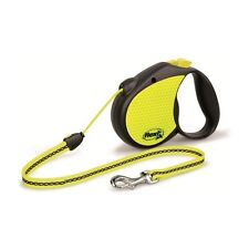 laisse enrouleur flexi neon reflect corde medium 5M 20KG MAX