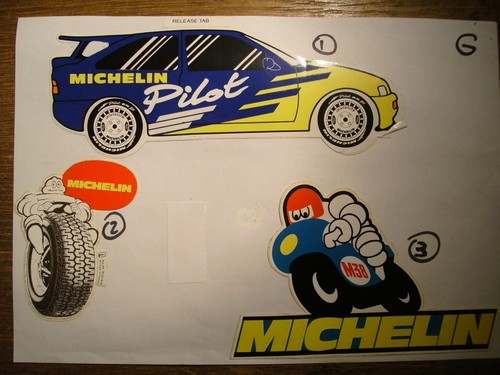Michelin bonhomme autocollants - michelin,