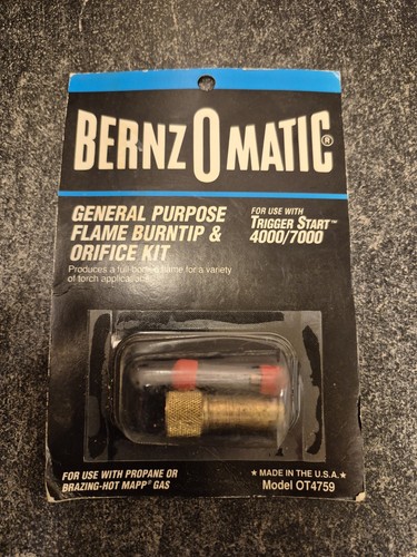 Vtg bernzomatic general - vtg,