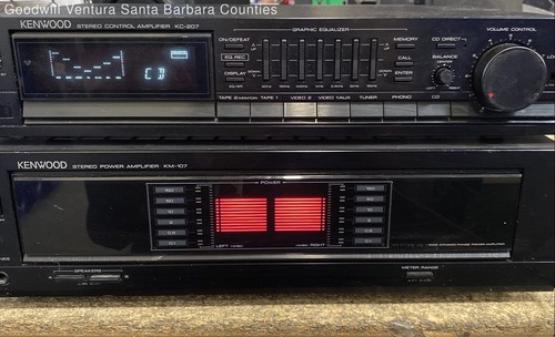 Kenwood preamp 207 with - kc-207,
