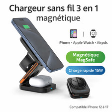 Chargeur sans fil 3 en 1