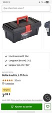 caisse à outils vide