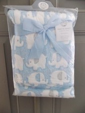 Couverture bébé polaire microfibre NEUF  éléphant