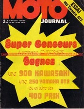 MOTO JOURNAL   99 YAMAHA 125 AT2 AT 2 Coupe KAWASAKI GP Side Car Cross 1973