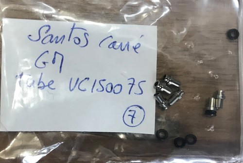 Cartier tubes santos ronde - , gm