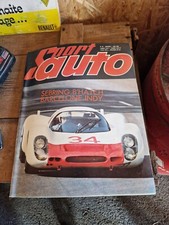 SPORT AUTO 76 1968 12h SEBRING 500miles INDY ISO GRIFO ALPINE A220 MONZA poster