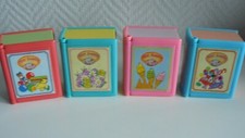 LOT DE 5 MINI SWEETY - 4 LIVRES et 1 CANNETTE COLA - PERSONNAGES et ACCESSOIRES