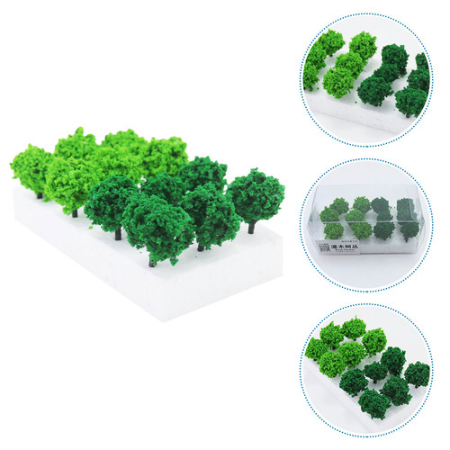 12pcs arbres réalistes - arbres,