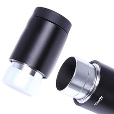 Oculaire Télescope 40mm Long Focale avec Support 125 Pouces Corps Métal Verre