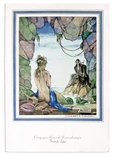 Menu paquebot France Noël 1968 – Croisière Caraïbe – French Line