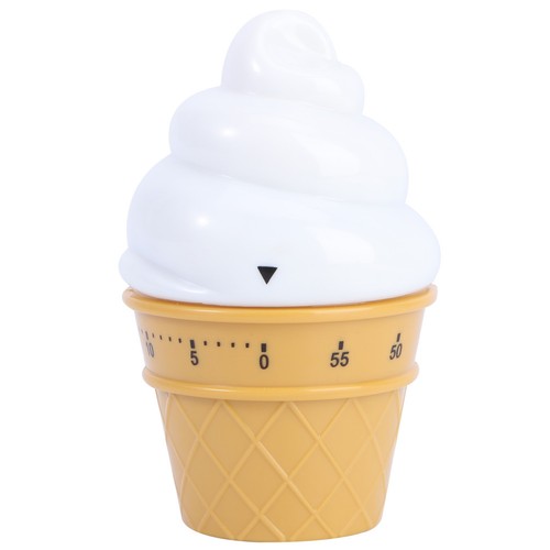 1pc ice crème style timer - crème,