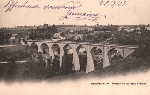 Carte postale nontron - nontron,