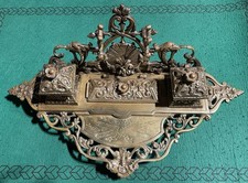 Double Encrier Ancien