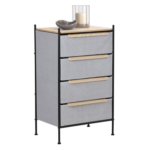 Commode tiroirs tissu - 4,