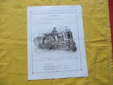 SOMUA Société d'Outillage Mécanique et d'Usinage d'Artillerie Motoculteur type A