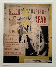 JACQUES VILLEGLE - Grand Carton d invitation - 2008