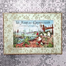 Jeu ancien « La Mare aux Grenouilles » – JFJ Paris et M.D