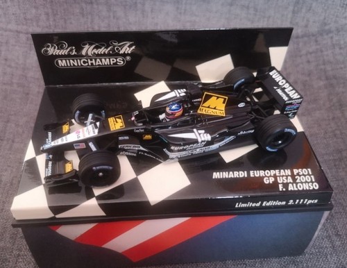 Alonso 2001 minardi european - minardi,
