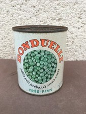 Ancienne boîte de conserve / Petits pois / Bonduelle / Déco / Collection