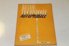 REVUE TECHNIQUE AUTOMOBILE