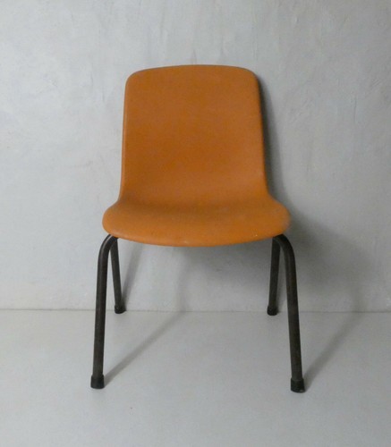 Chaise enfant plastique orange - enfant,