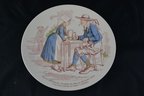Ancienne assiette - ancienne,