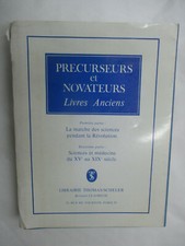 Catalogue Précurseurs et
