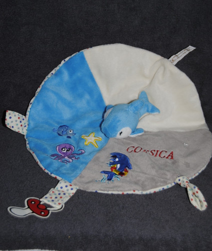 Doudou plat poisson - plat,