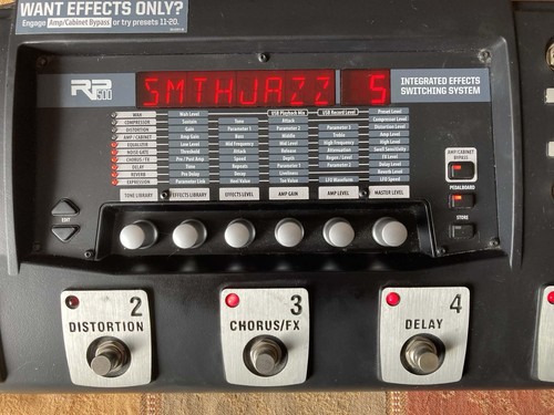 Digitech rp500 multi effects - rp500, multi-effects